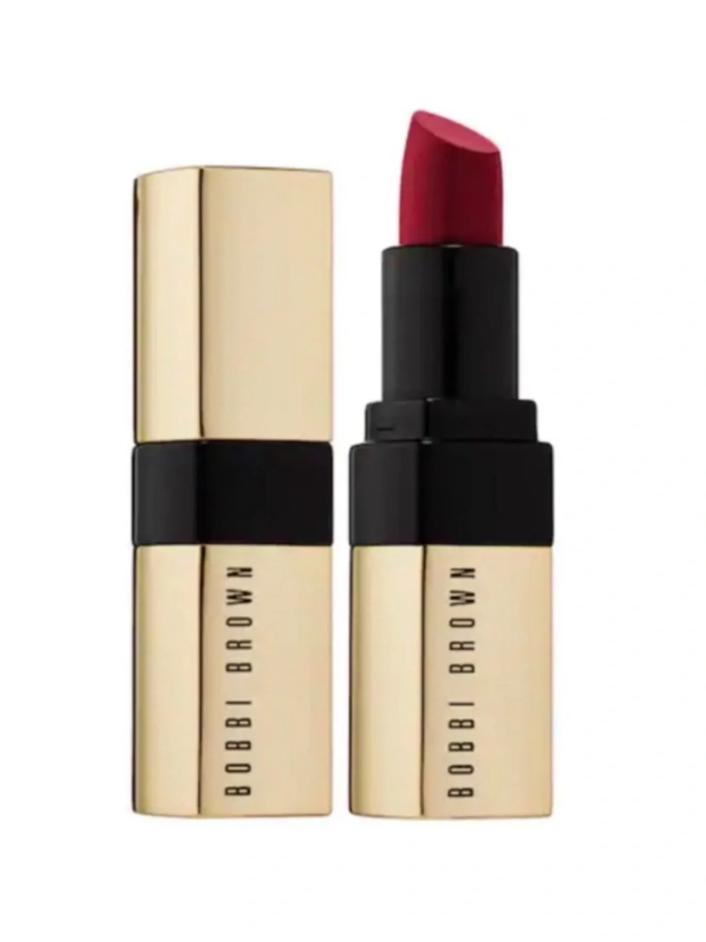 Bobbi Brown Luxe Lip Color Duo in Red Velvet, Deluxe Travel Size 2 x 2.5 g